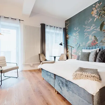 City-studio Im Innenhof Mit Boxspring-bett Und Community-raum Lägenhet Munster (North Rhine-Westphalia)