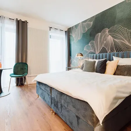 City-studio Im Innenhof Mit Boxspring-bett Und Community-raum Lägenhet *