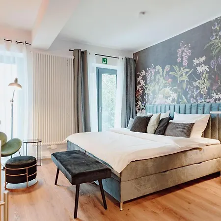 City-studio Im Innenhof Mit Boxspring-bett Und Community-raum Lägenhet *