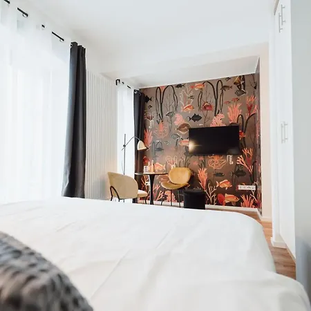 City-studio Im Innenhof Mit Boxspring-bett Und Community-raum Apartamento Münster