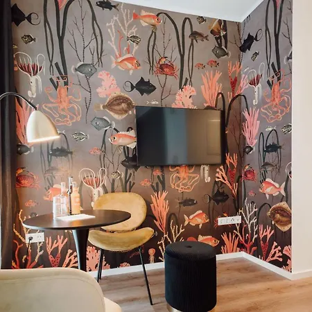 Apartamento City-studio Im Innenhof Mit Boxspring-bett Und Community-raum