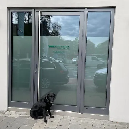 Lägenhet City-studio Im Innenhof Mit Boxspring-bett Und Community-raum *