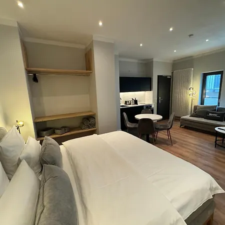 City-studio Im Innenhof Mit Boxspring-bett Und Community-raum Apartamento Münster