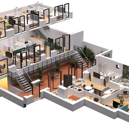 City-studio Im Innenhof Mit Boxspring-bett Und Community-raum Apartment Munster (North Rhine-Westphalia)