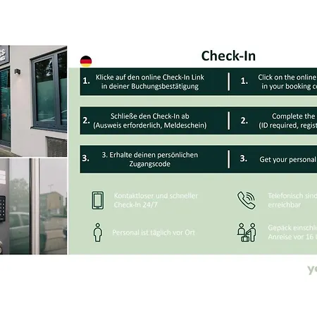 City-studio Im Innenhof Mit Boxspring-bett Und Community-raum