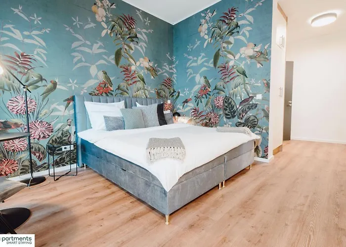 アパート City-studio Im Innenhof Mit Boxspring-bett Und Community-raum ミュンスター