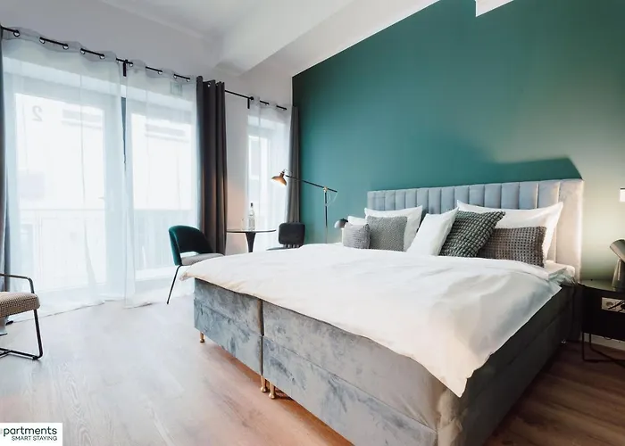 City-studio Im Innenhof Mit Boxspring-bett Und Community-raum アパート ミュンスター