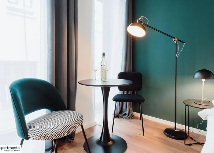 アパート City-studio Im Innenhof Mit Boxspring-bett Und Community-raum ミュンスター