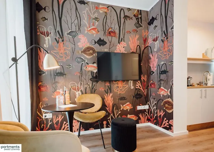 公寓 City-studio Im Innenhof Mit Boxspring-bett Und Community-raum