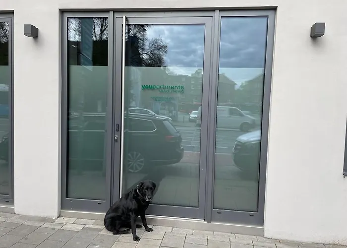 公寓 City-studio Im Innenhof Mit Boxspring-bett Und Community-raum *