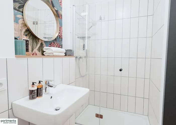 City-studio Im Innenhof Mit Boxspring-bett Und Community-raum ミュンスター