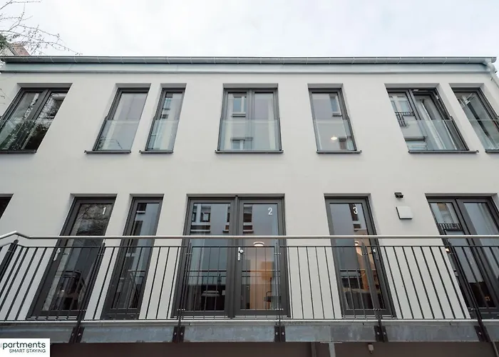 City-studio Im Innenhof Mit Boxspring-bett Und Community-raum * ミュンスター