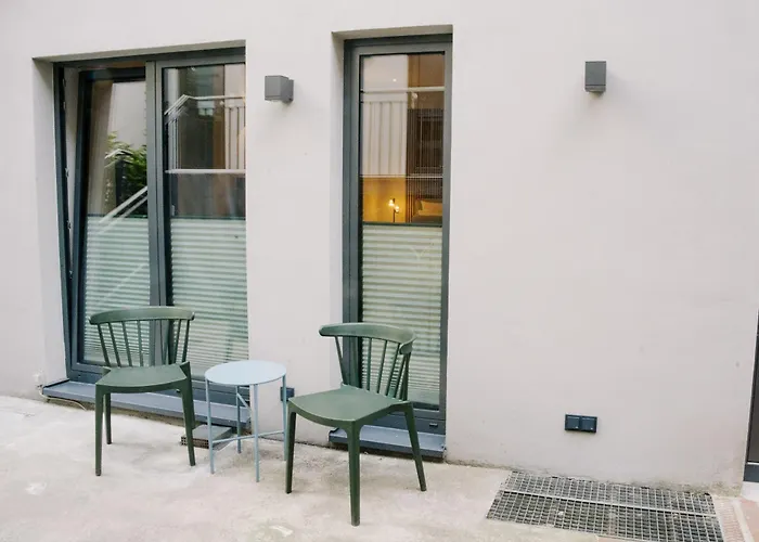 City-studio Im Innenhof Mit Boxspring-bett Und Community-raum 公寓